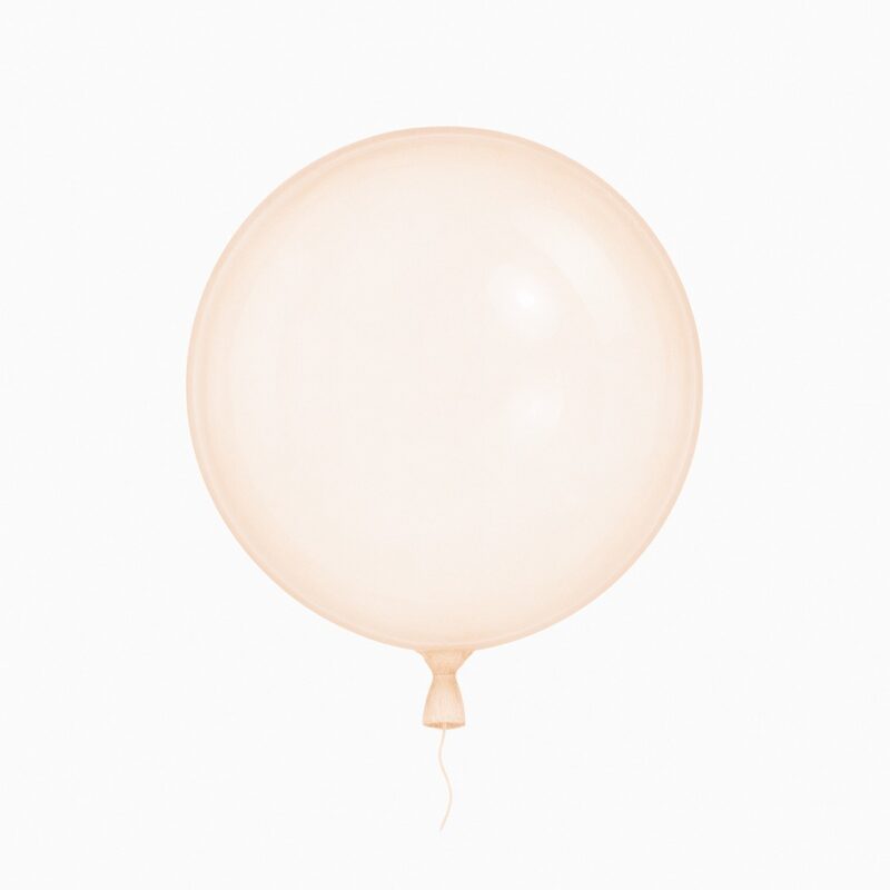 Globo Burbuja Orange (Bubble Balloon) #18