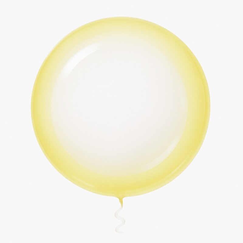 Globo Burbuja Yellow Dount (Bubble Balloon) #18