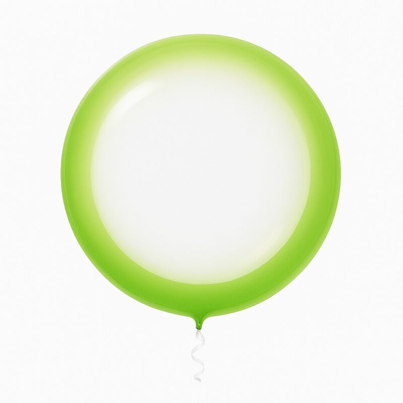 Globo Burbuja Green Dount (Bubble Balloon) #18