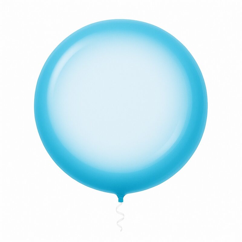 Globo Burbuja Blue (Bubble Balloon) #18
