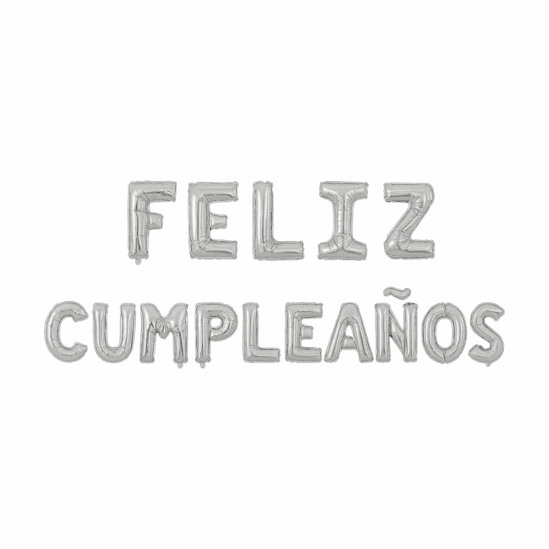 Globo Metálico Feliz Cumpleaños #16