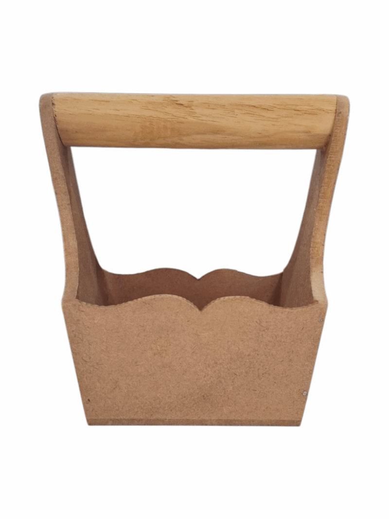Canastica de Madera con Asa