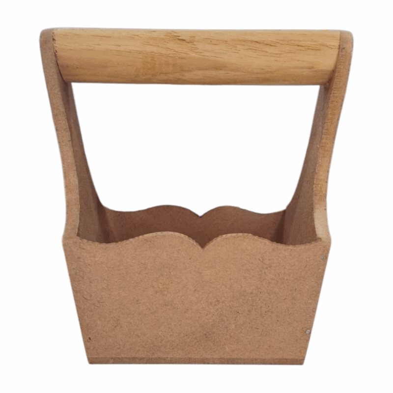 Canastica de Madera con Asa