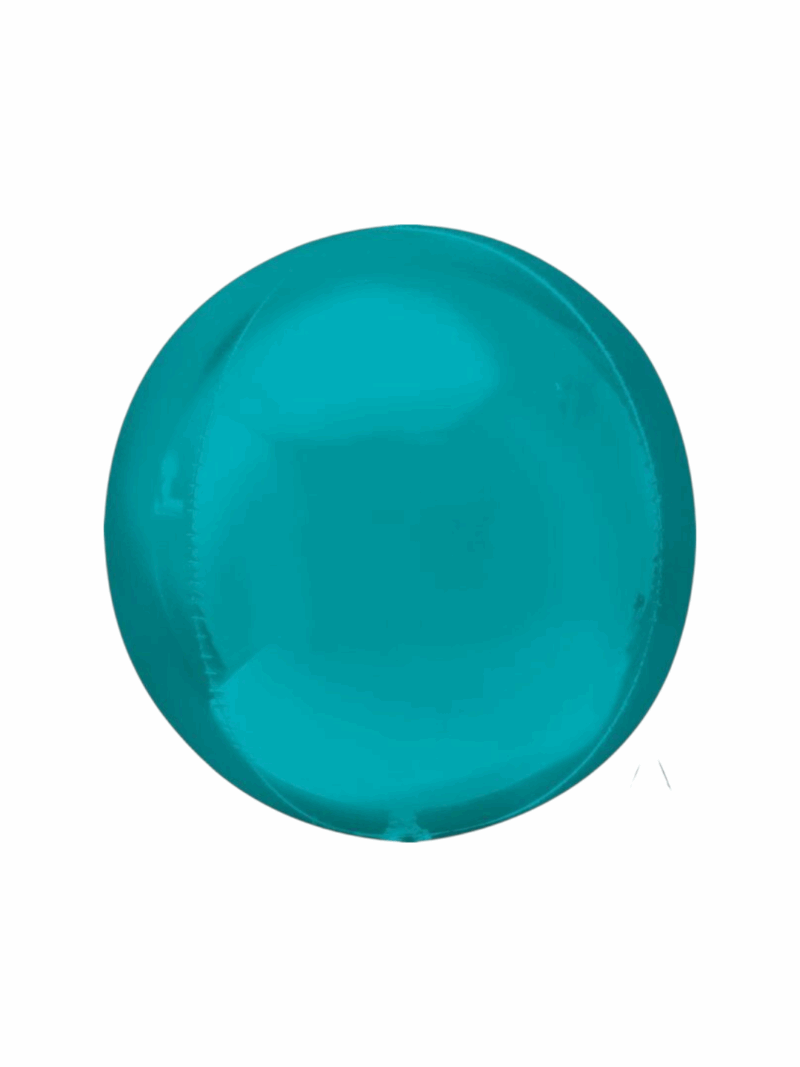 Globo Metálico Azul Caribe -- #15