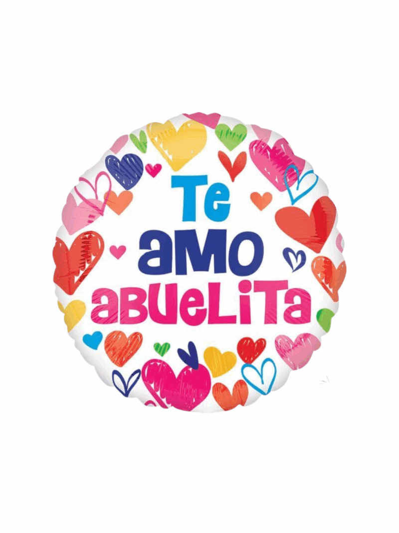 Globo Standard Te Amo Abuelita #17