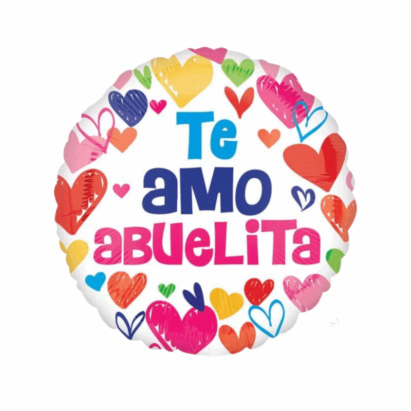 Globo Standard Te Amo Abuelita #17