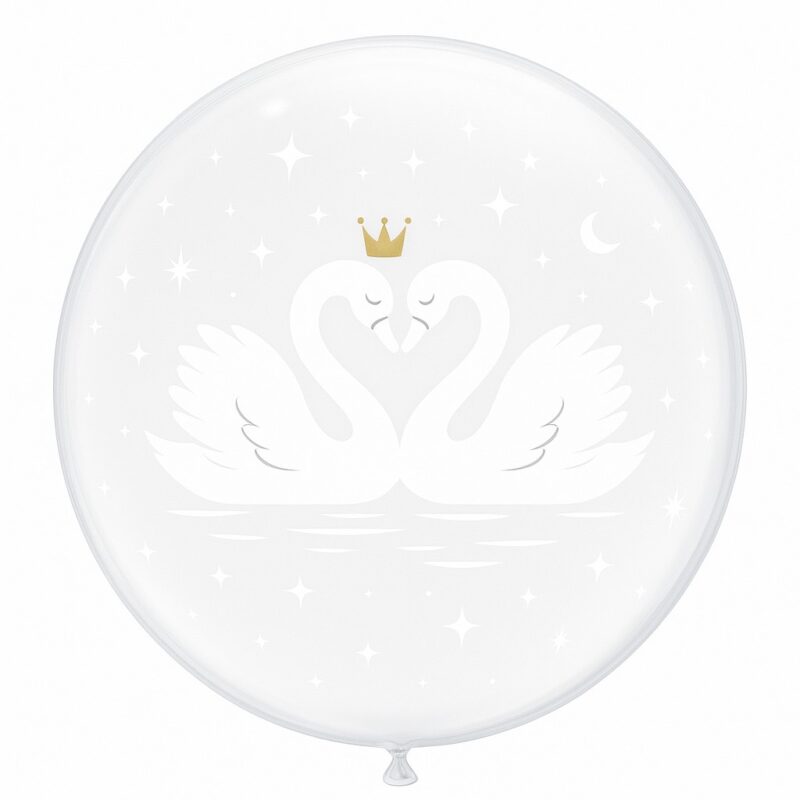 Globo Burbuja Patos Blancos (Bubble Balloon) #20