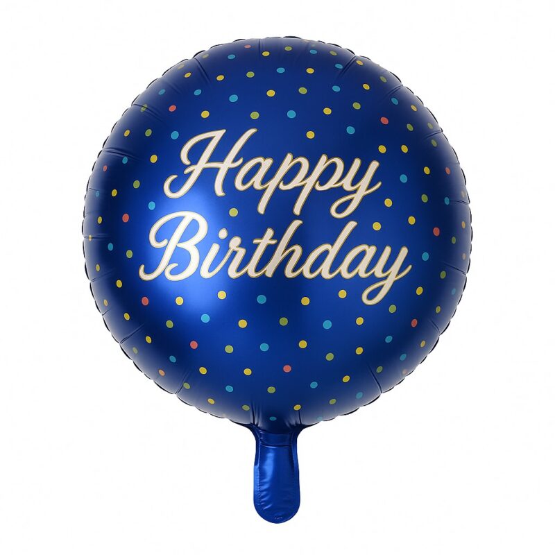 Globo 4D Foil Balloons Happy Birthday Blue #16