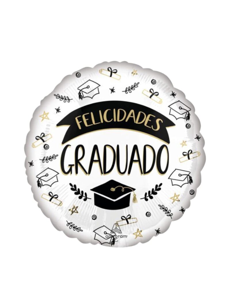 Globo Standard Felicidades Graduado #17