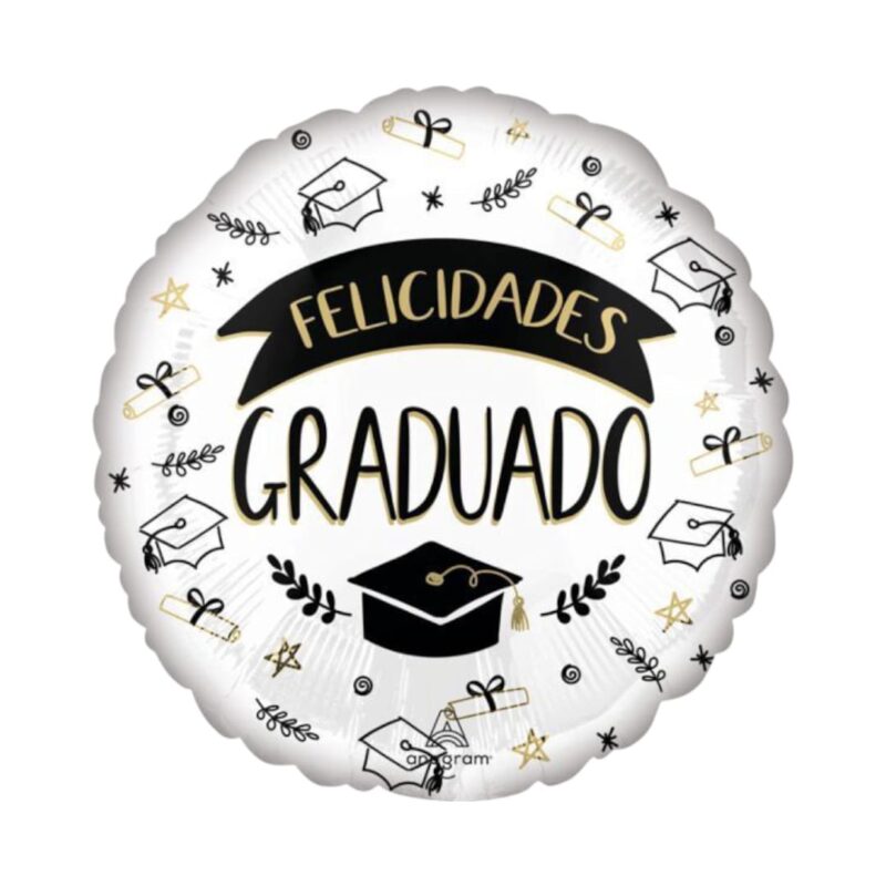 Globo Standard Felicidades Graduado #17