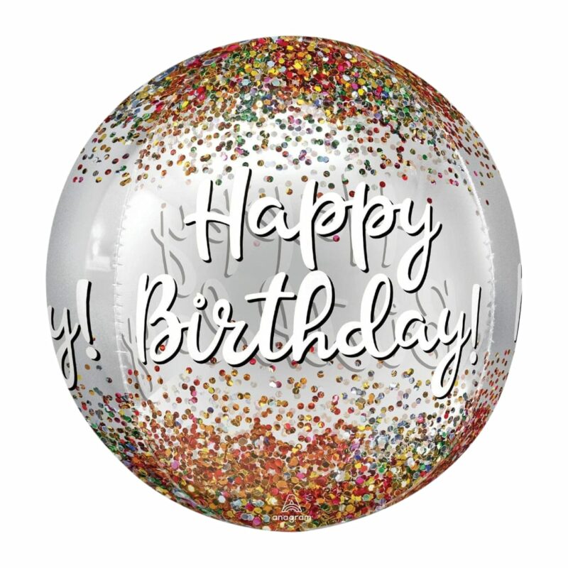 Globo Happy Birthday Orbz #15