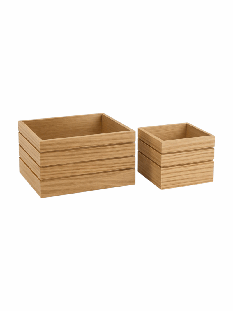 Caja Rectangular de Madera