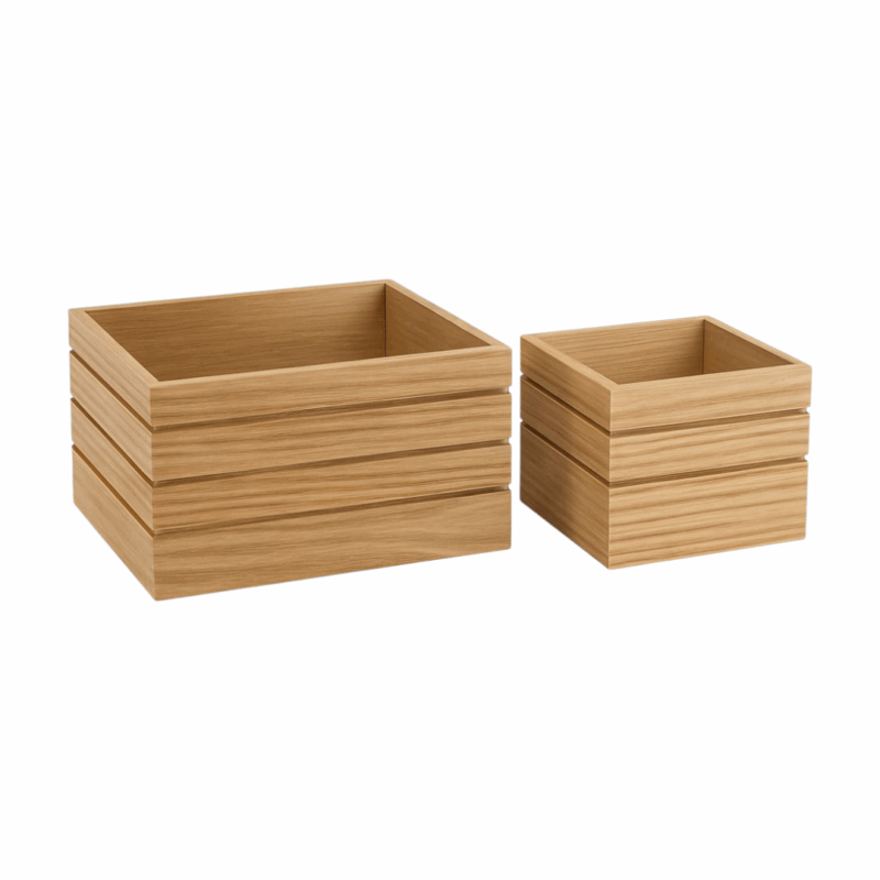 Caja Rectangular de Madera