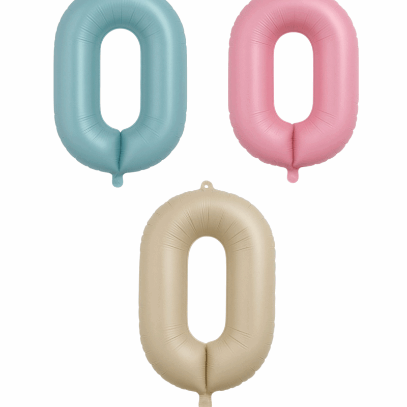 Number Foil Balloon numero "0"