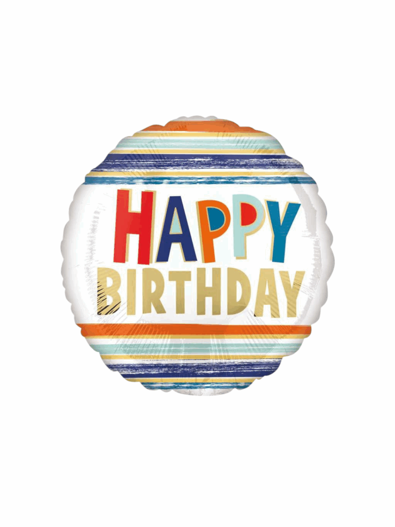 Globo Standard Happy Birthday #17
