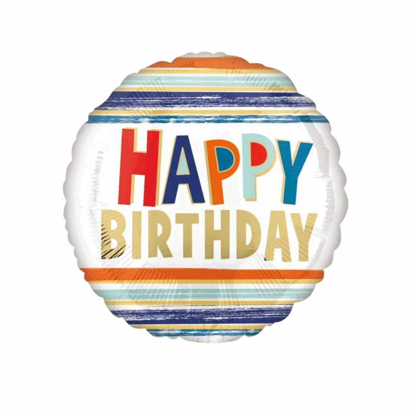 Globo Standard Happy Birthday #17