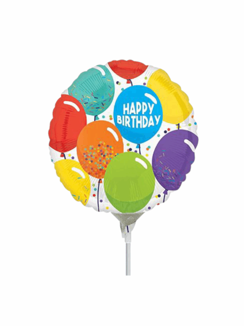 Globo Standard redondo HBD globos #17