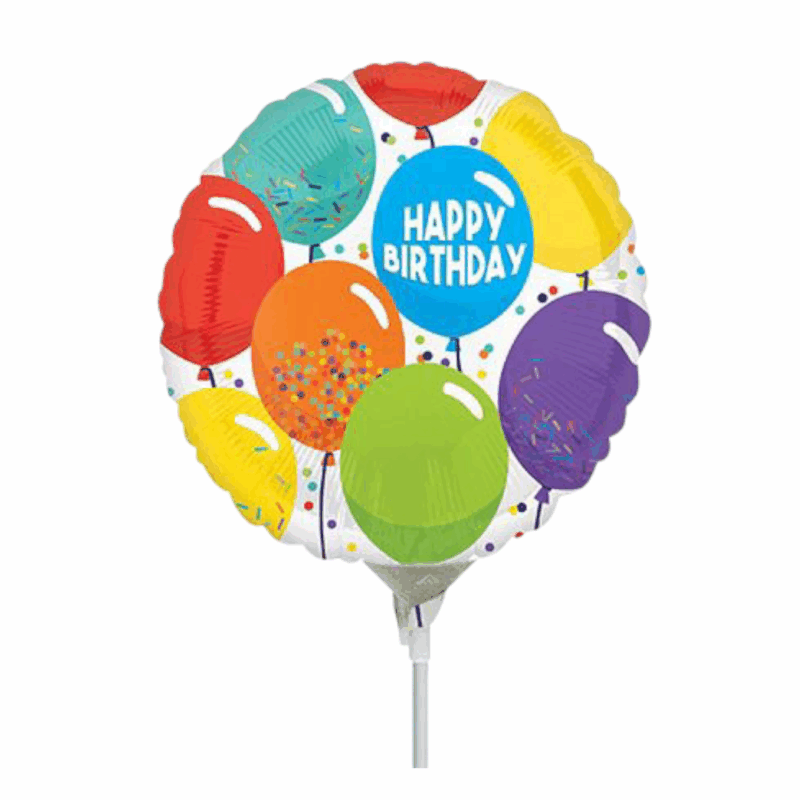 Globo Standard redondo HBD globos #17