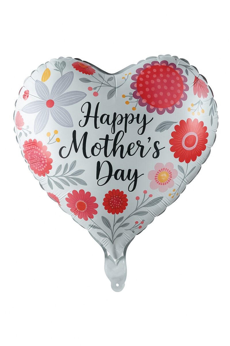 Globo Forma Corazón Mamá