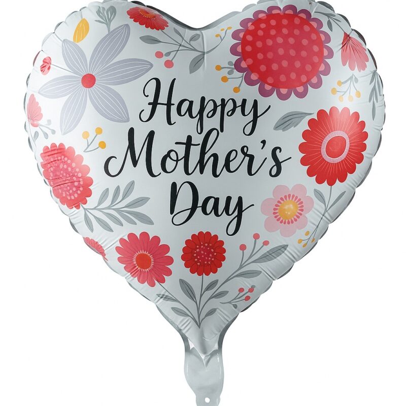 Globo Forma Corazón Mamá