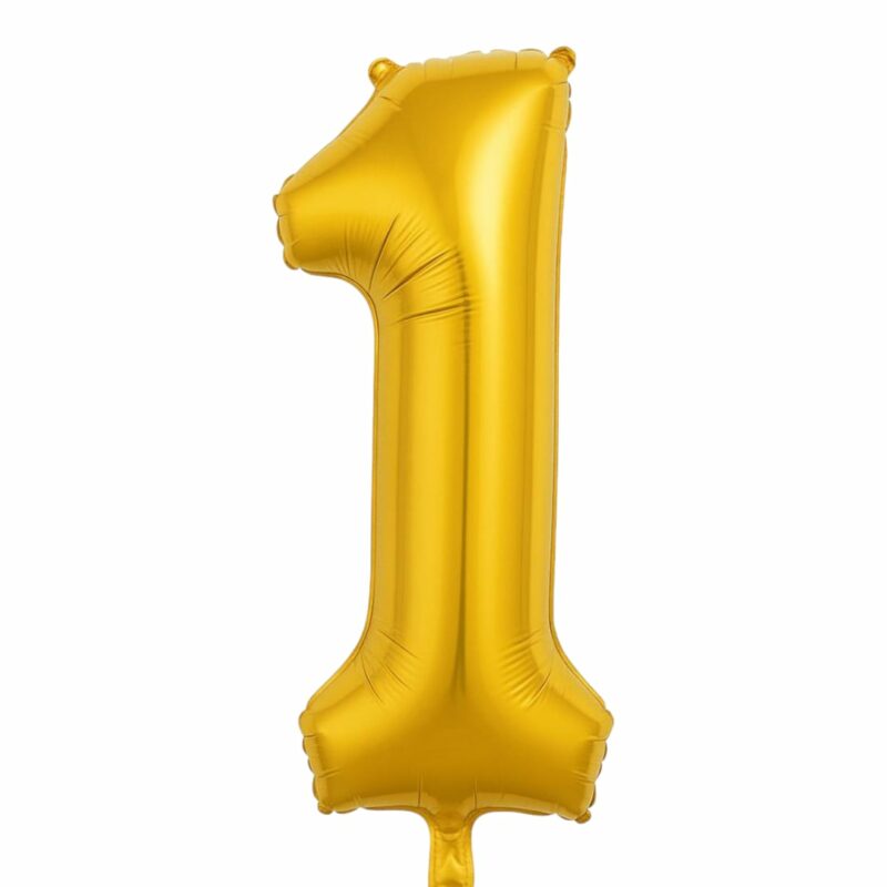 Globo Supershape Numero "1" #34