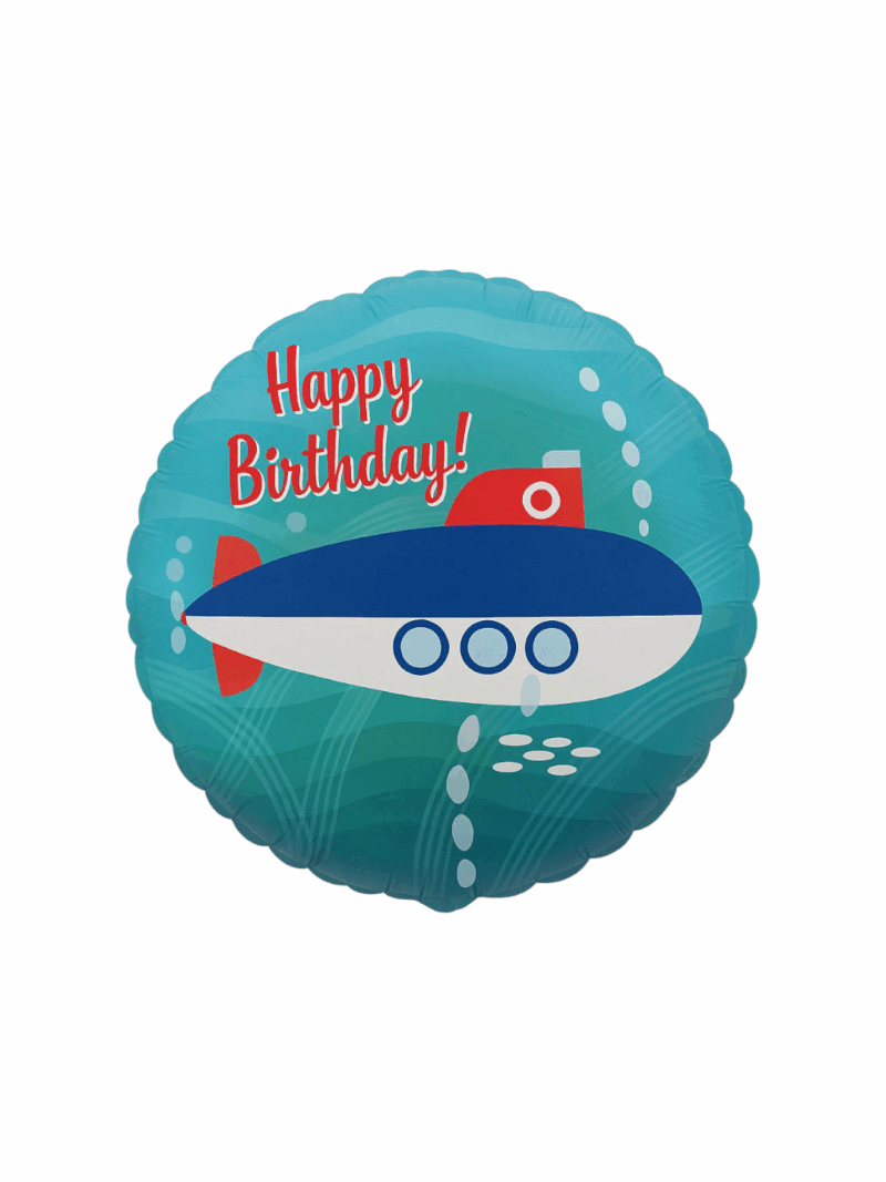 Globo Standard Happy Birthday Boat #18
