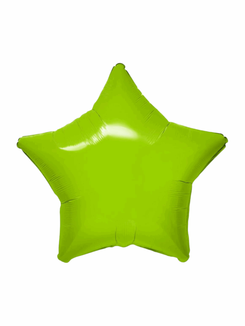 Globo Standard Estrella color Verde #19