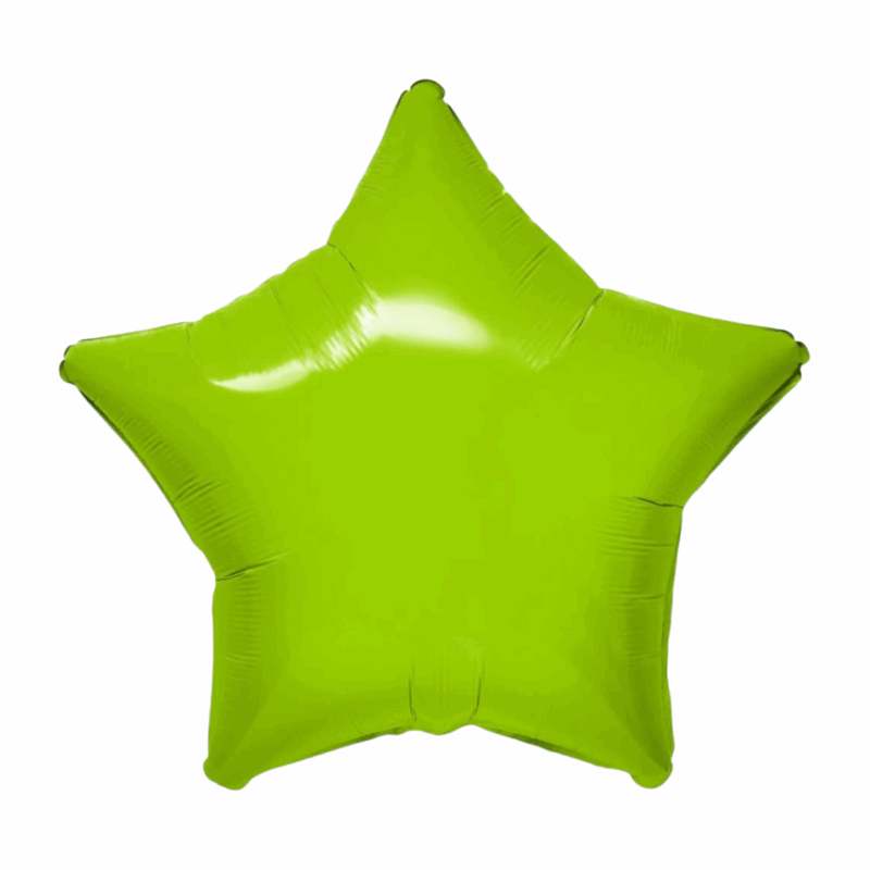 Globo Standard Estrella color Verde #19