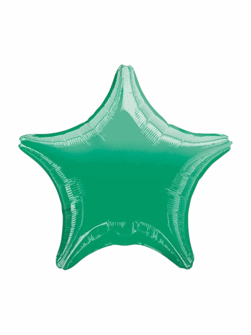 Globo Standard Estrella color Verde #19