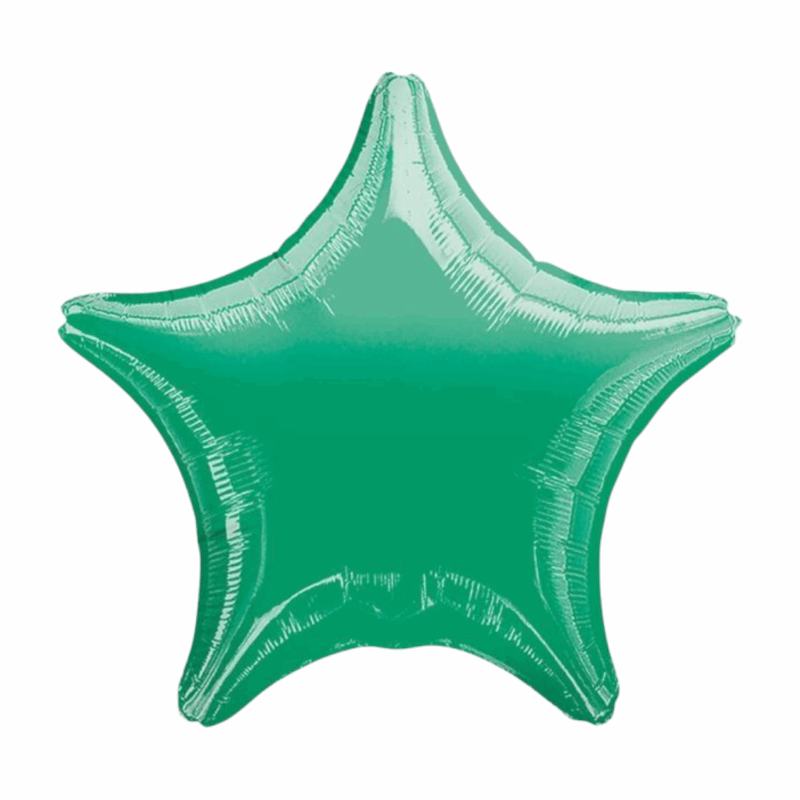 Globo Standard Estrella color Verde #19