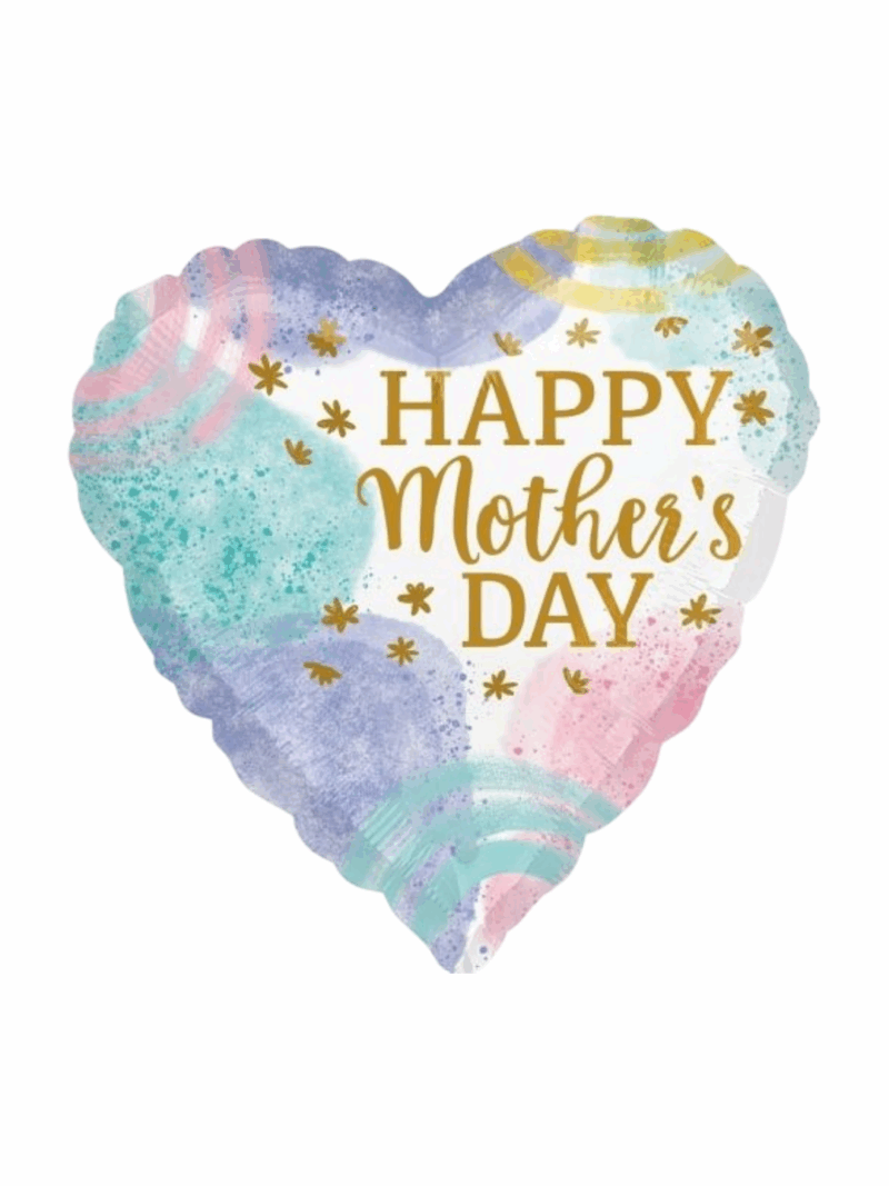 Globo Standard forma Corazón " Happy Mother's Day" #17