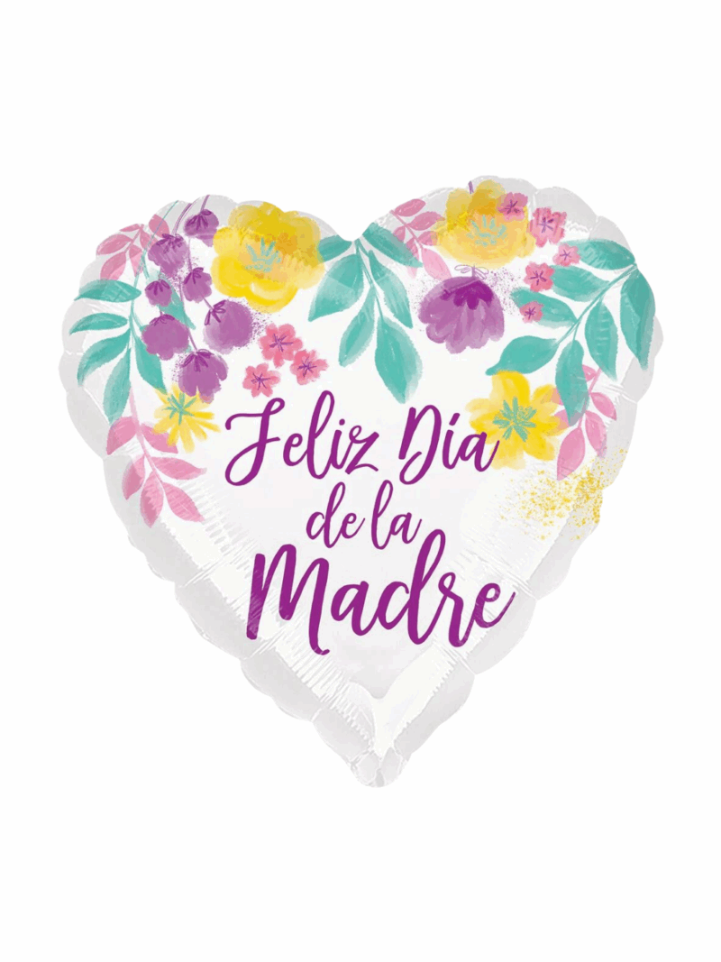 Globo Jumbo forma Corazón "Feliz Dia de la Madre" #28