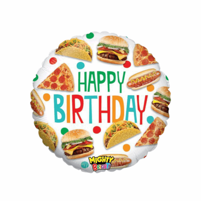 Globo Happy Birthday Food #21