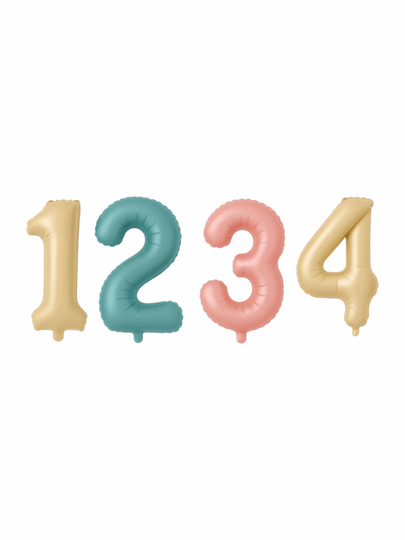 Globos Number Foil Balloon #40 Numeros