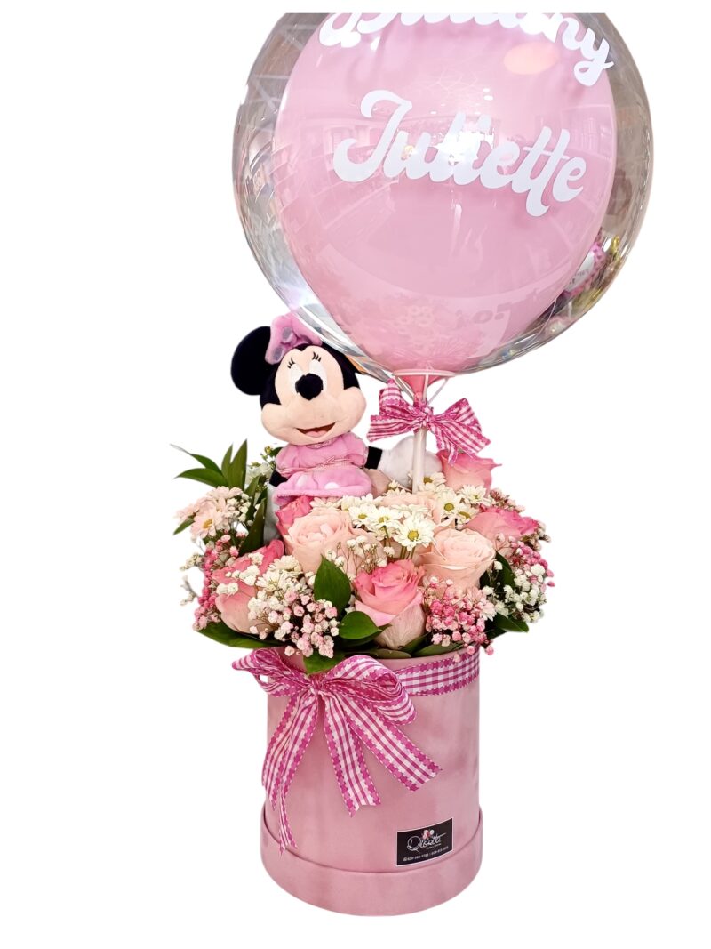 Arreglo Minnie y Las Rosas