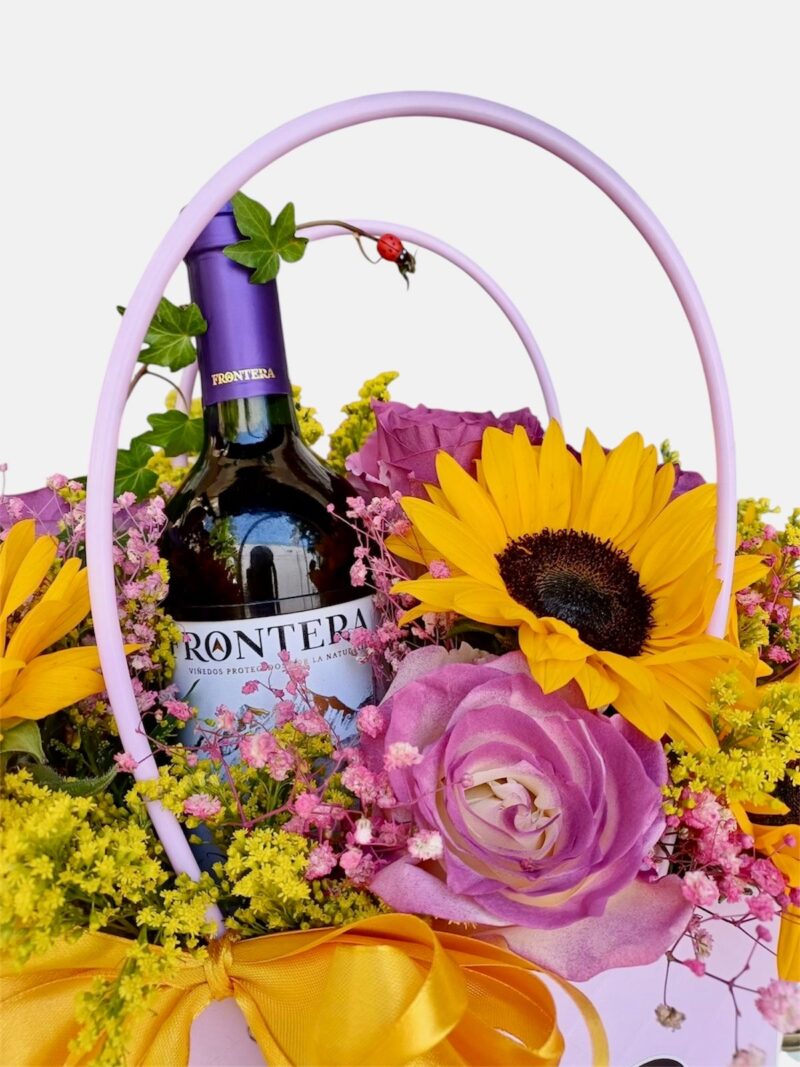 Arreglo Cosecha y Rosas