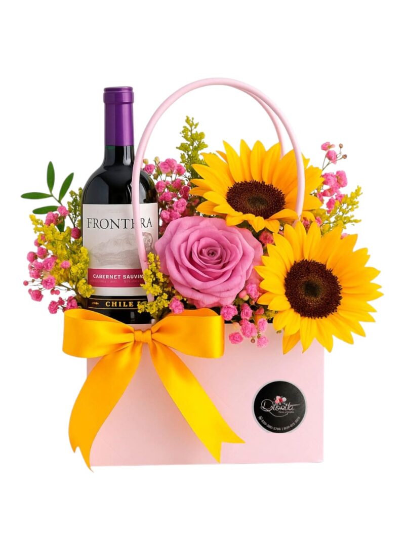 Arreglo Cosecha y Rosas
