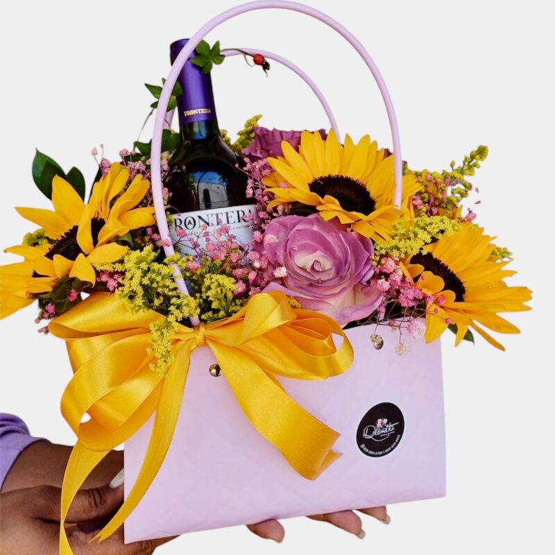 Arreglo Cosecha y Rosas