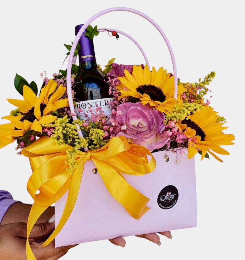 Arreglo Cosecha y Rosas