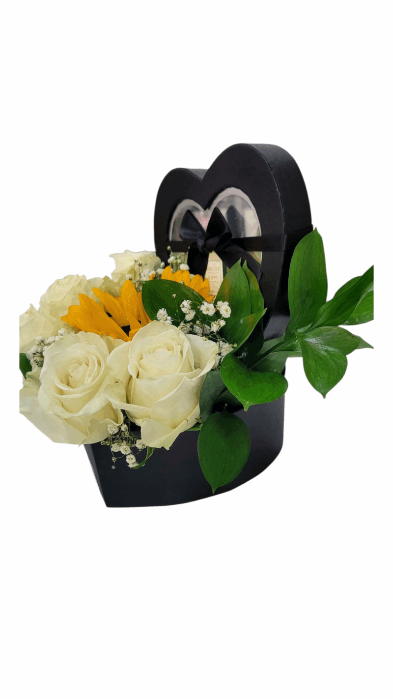Bouquet Corazón Soleado