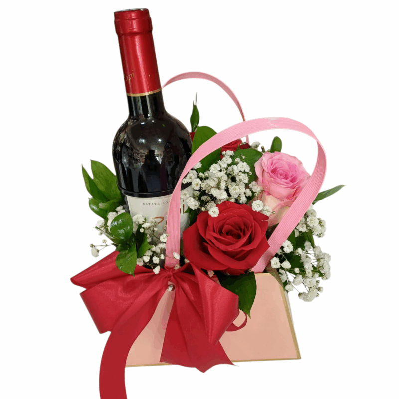 Arreglo Cheers & Flowers