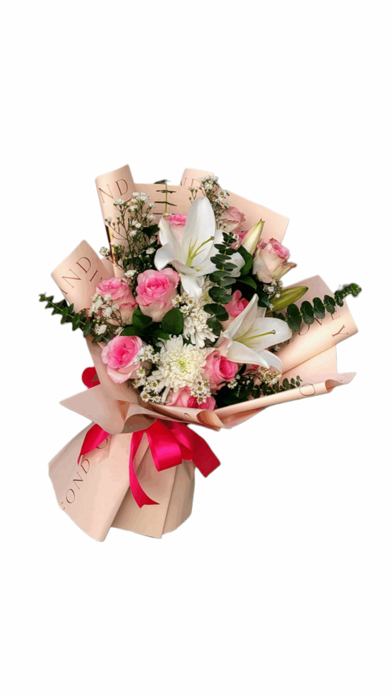 Bouquet Sueño En Rosa