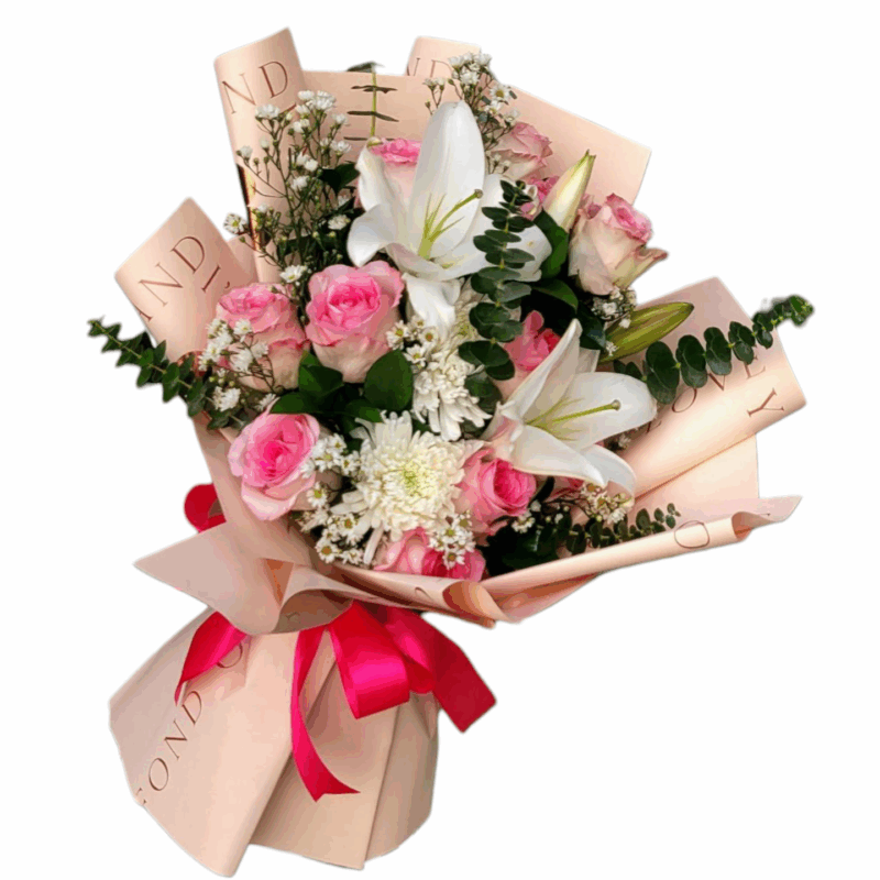 Bouquet Sueño En Rosa