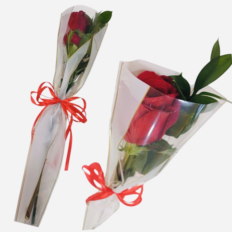 Solitario de Rosa Amor del Corazon