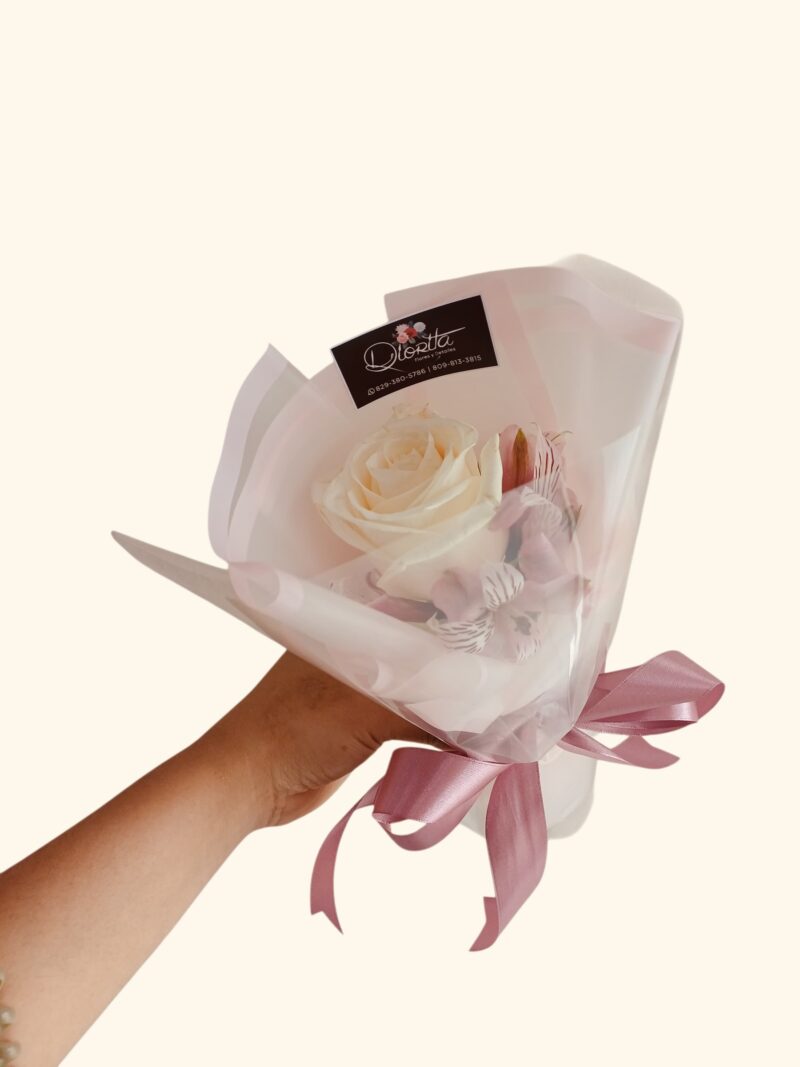 Solitario de Rosa Luz de Estrella