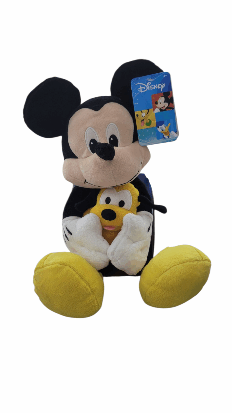 Peluche Mickey Mouse & Pluto. 15 Pulgadas